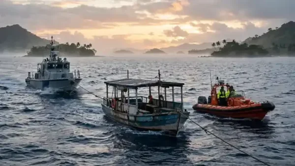 All 73 Rescued From Stranded Solomon Islands Ferry