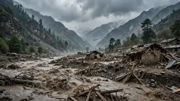 Flash Floods Destroy Dozens of Homes in Nepal’s Gorkha District