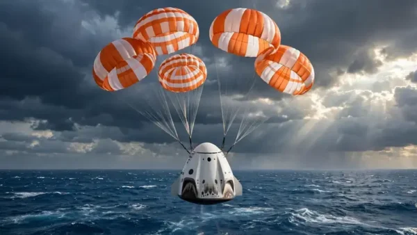 SpaceX Crew-12 Returns to Earth After 237 Days in Space